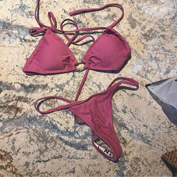 SHEIN Other - Size small pink / purple  SHEIN SWIM BIKINI BNWT